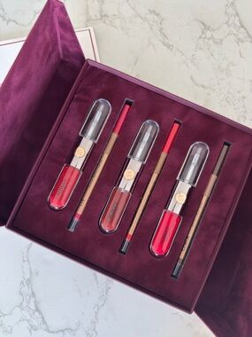 Kiko Milano Red & Berry Liquid Lipstick and Liner PR SET